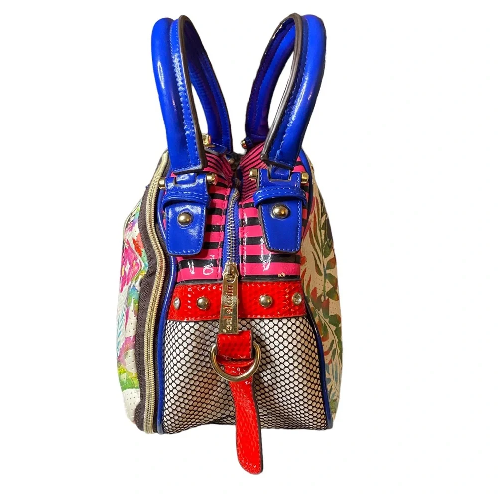 Nicole Lee 15 U.S.A. Multi Color floral bag - Picture 4 of 12